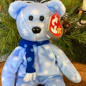 NWT Ty Beanie Baby 1999 Holiday Bear